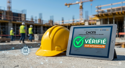 Vérification automatique certificat CACES par intelligence artificielle InterimIA
